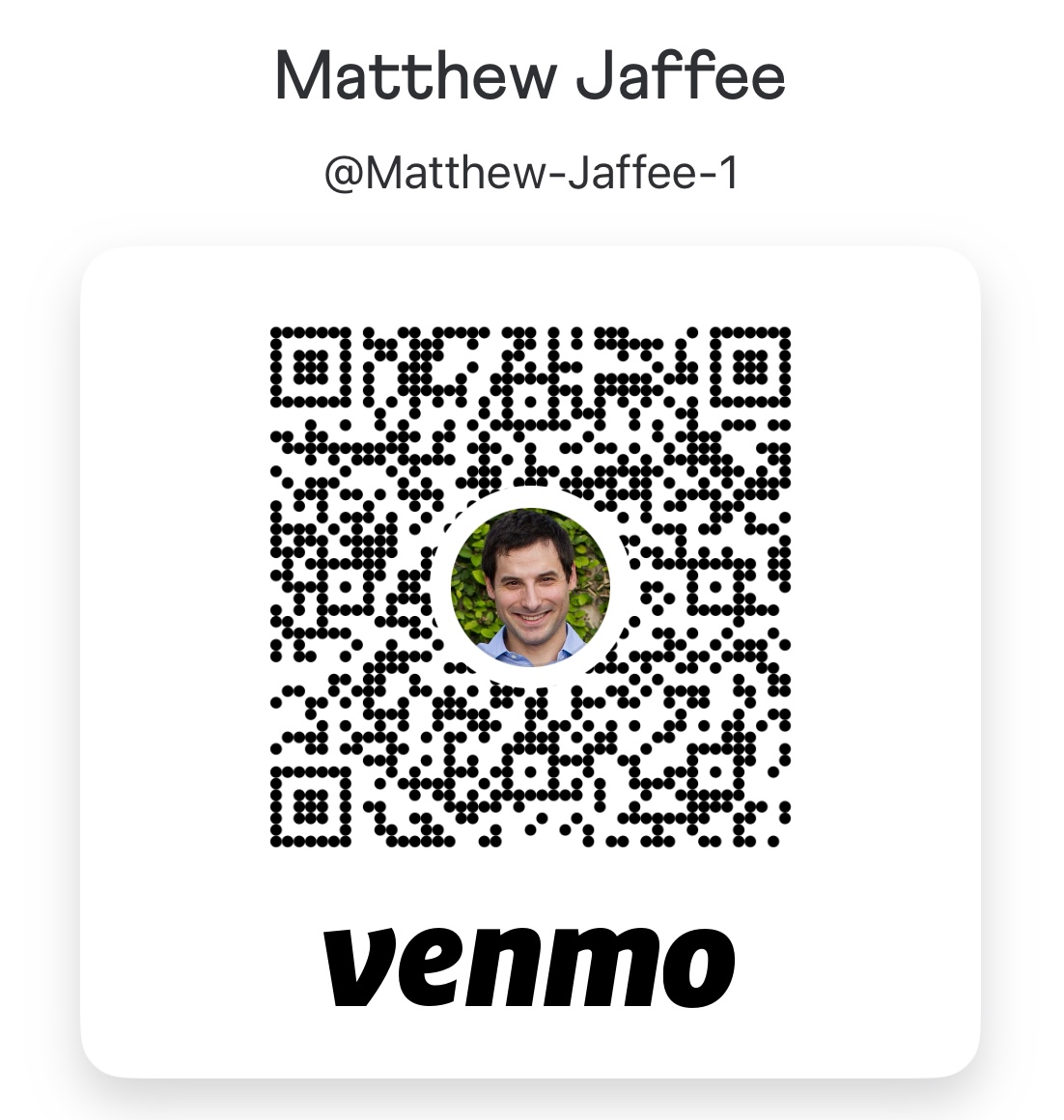 Venmo QR Code